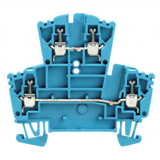 1021580000 Клеммная колодка винтовая WDK 2.5 BL (100шт) Weidmueller