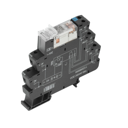 1123490000 Релейный модуль TRS 24VDC 2CO (10шт) Weidmueller 1123490000 Релейный модуль TRS 24VDC 2CO (10шт) Weidmueller