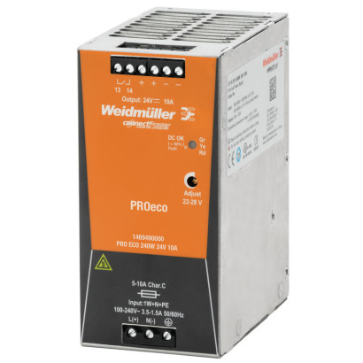 1469490000 Источник питания PRO ECO 240W 24V 10A Weidmueller