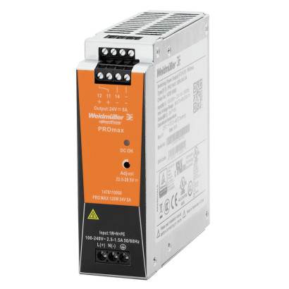 1478110000 Источник питания PRO MAX 120W 24V 5A Weidmueller